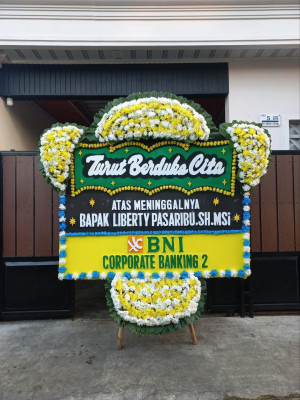 Papan Bunga Duka di Mekarharja