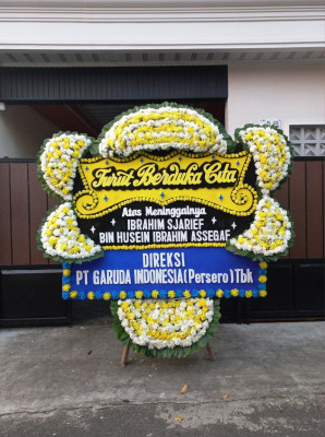 Papan Bunga Duka di Mekarharja