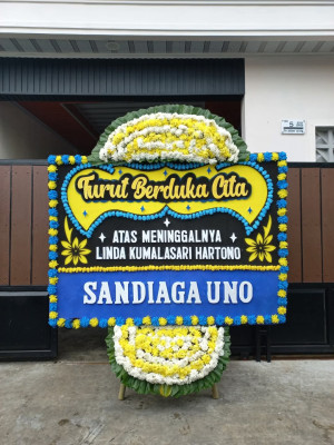 Papan Bunga Duka di Mekarharja