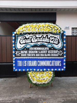 Papan Bunga Duka di Mekarharja